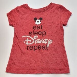 Disney parks toddler t-shirt xxs 2/3 tee mickey mouse pre-owned